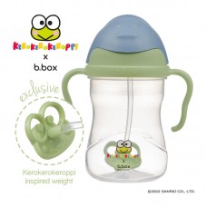 B.Box Kerokerokeroppi Sippy Cup 8oz | 6 months+ | Kids Cup | Drinking Cup | Kids Bottle | Drinking Bottle